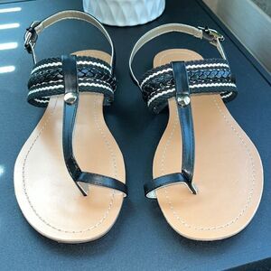 Tommy Hilfiger Loop Toe Slingback Sandal Size 7.5M NWOT